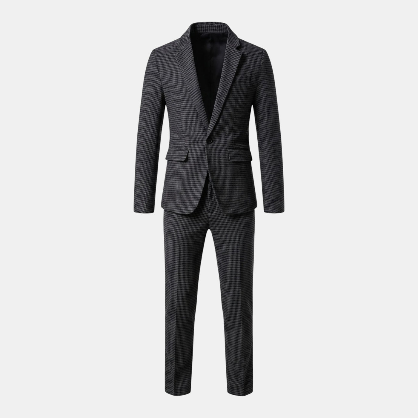Traje Hombre Cuadros Elegante