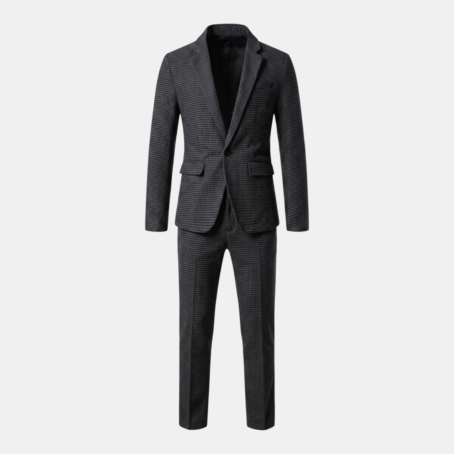 Traje Hombre Cuadros Elegante