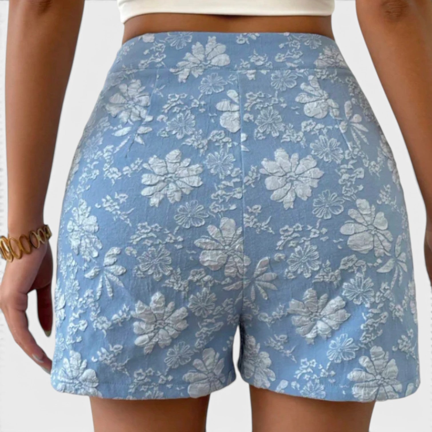 Women's High-Waisted Elegant Shorts