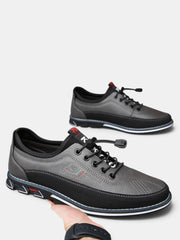 Zapatos Oxford Hombre Cuero Elegante