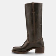 Women's Mid-Calf Block Heel Boots