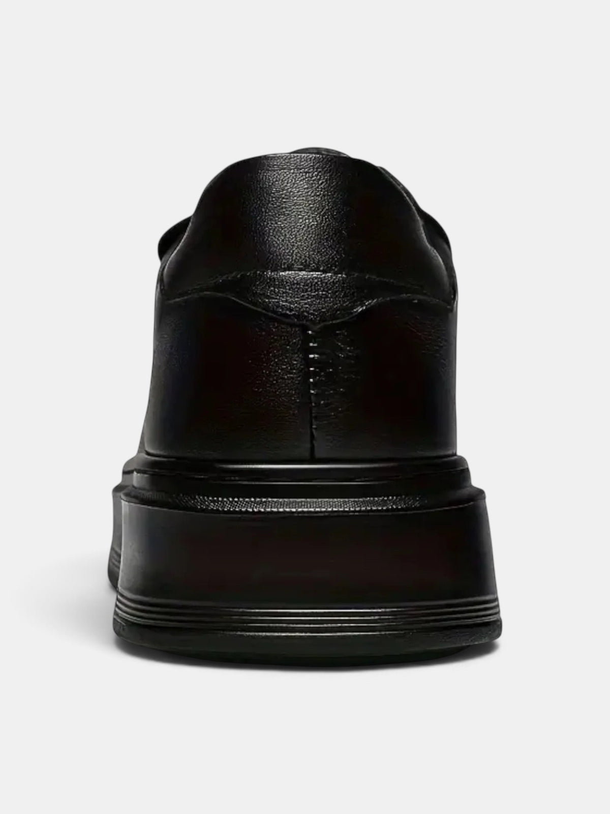 Zapatillas Hombre Negras Piel Vegana