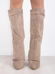 Women's High Suede Boots