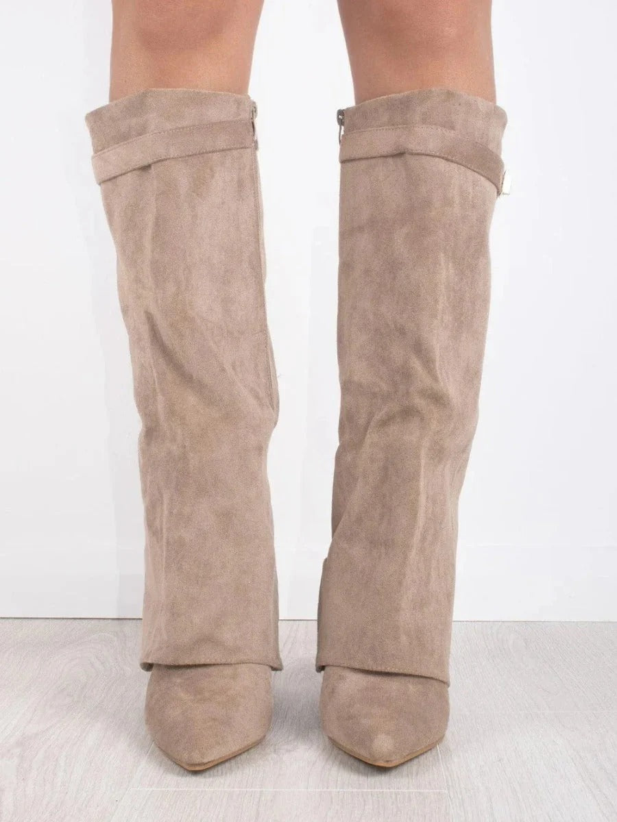 Women's High Suede Boots