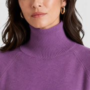 Suéter Mujer Cuello Alto Lana