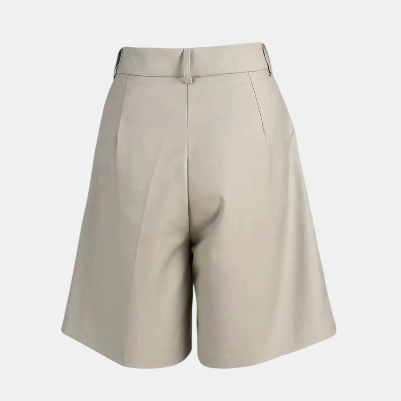 Women's Shorts with Gold Buckle