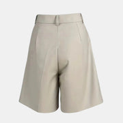 Women's Shorts with Gold Buckle