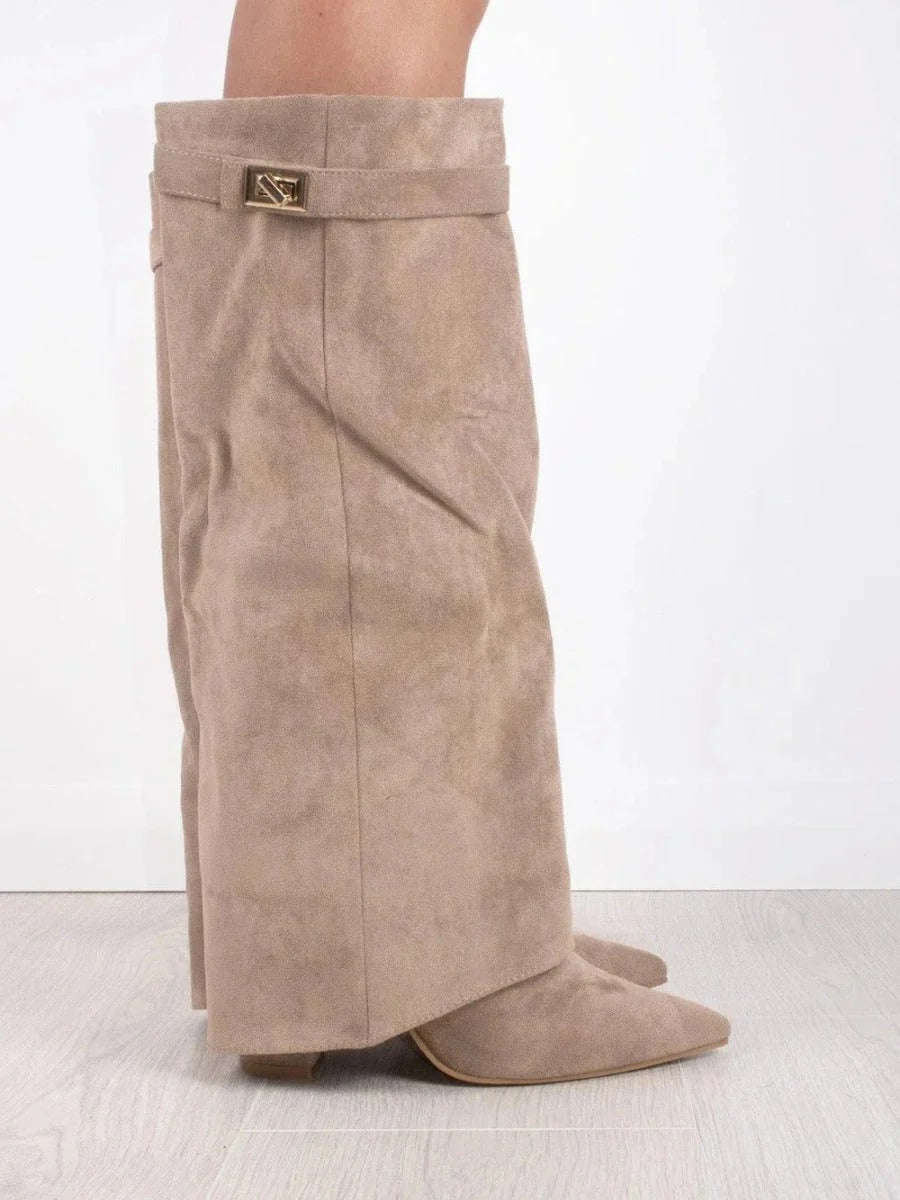 Women's High Suede Boots