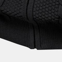 Men's Cable Knit Zip Sweater