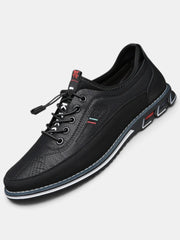 Zapatos Oxford Hombre Cuero Elegante