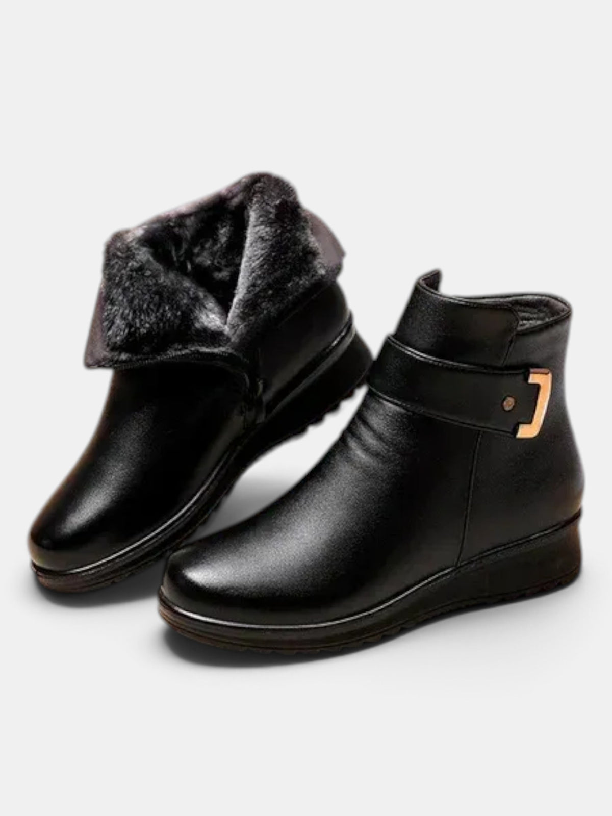 Botines Mujer Antideslizantes con Pelo