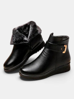 Botines Mujer Antideslizantes con Pelo
