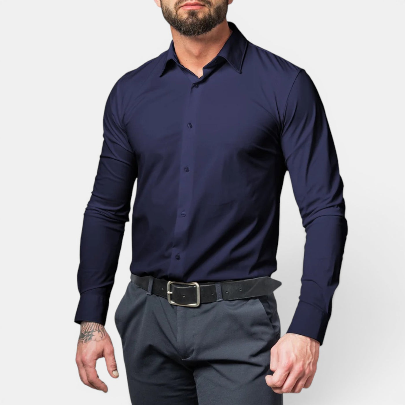 Men's Wrinkle-Resistant Stretch Shirt