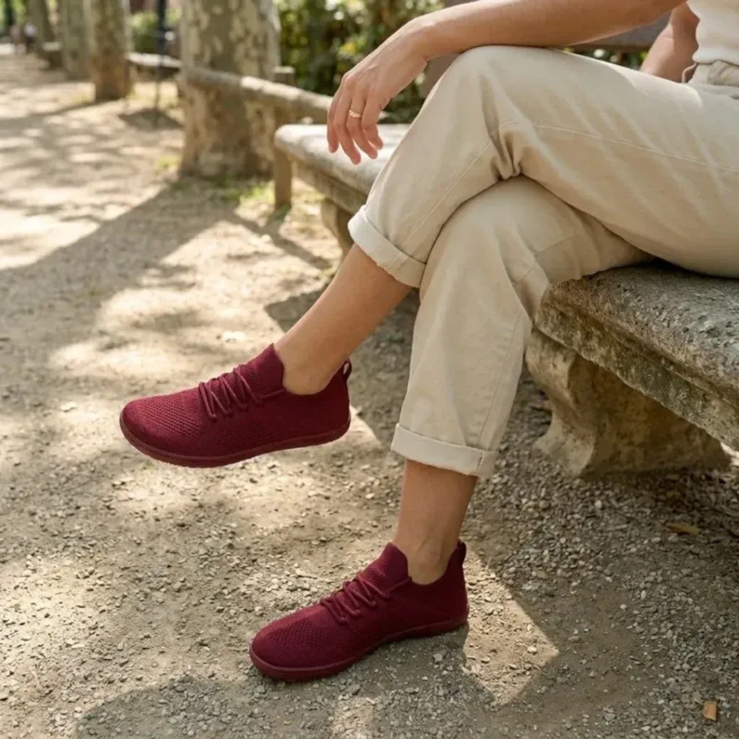 Zapatillas Barefoot Mujer Puntera Ancha Transpirables