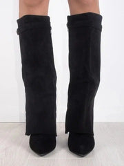 Women's High Suede Boots