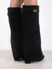 Women's High Suede Boots