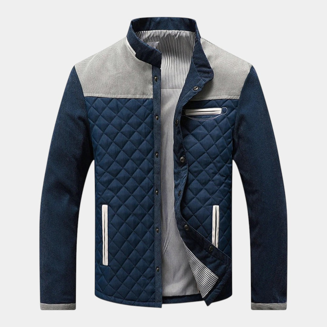 Men's Warm Winter Jacket - Heat-Tech Thermal Fabric