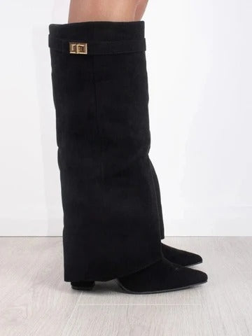 Women's High Suede Boots