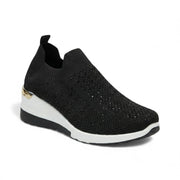 Zapatillas Mujer Cuña con Cristales