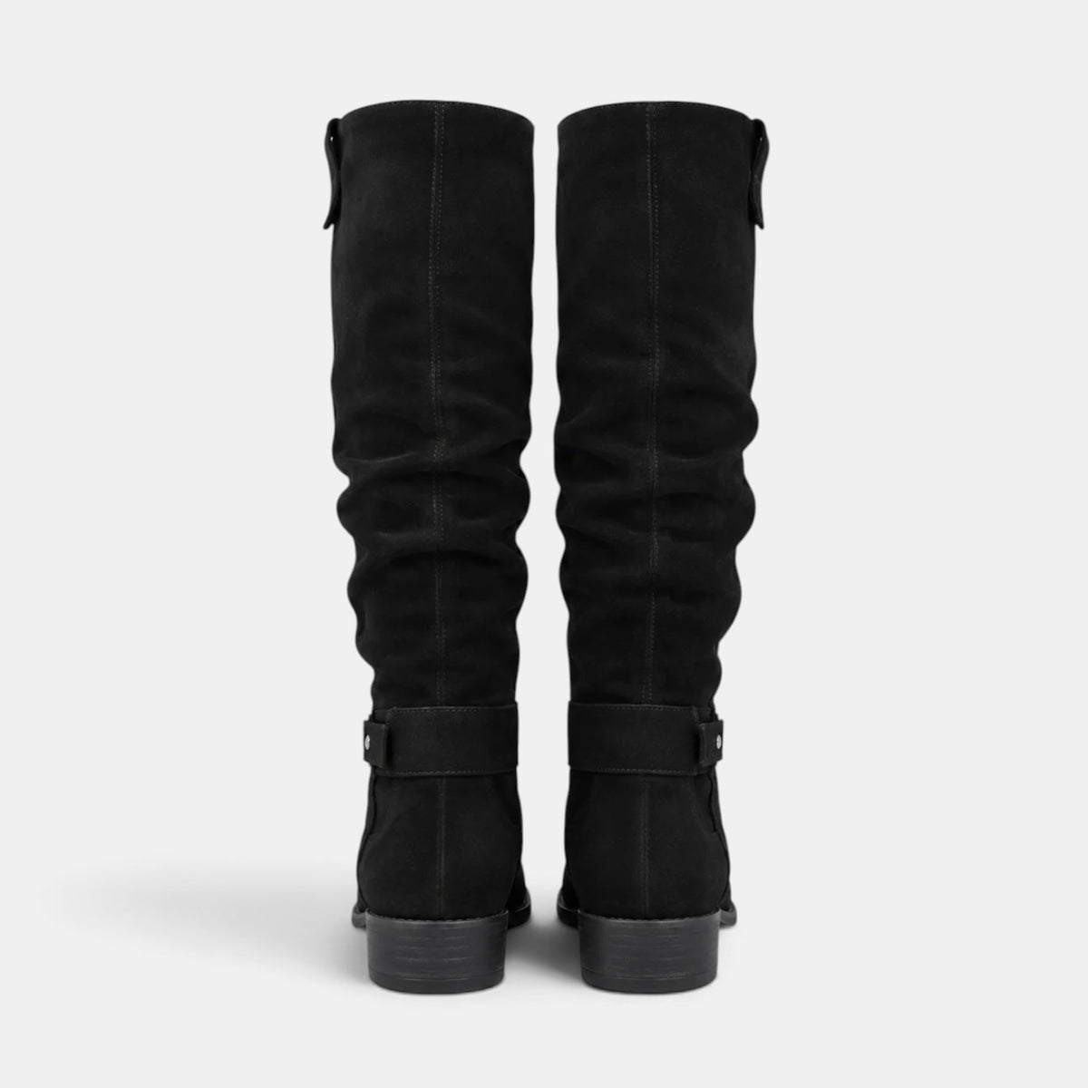 Botas Altas Mujer Efecto Ante
