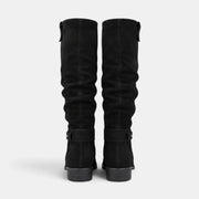Botas Altas Mujer Efecto Ante