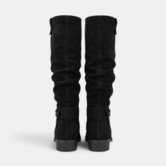 Botas Altas Mujer Efecto Ante