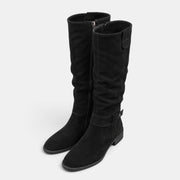 Botas Altas Mujer Efecto Ante