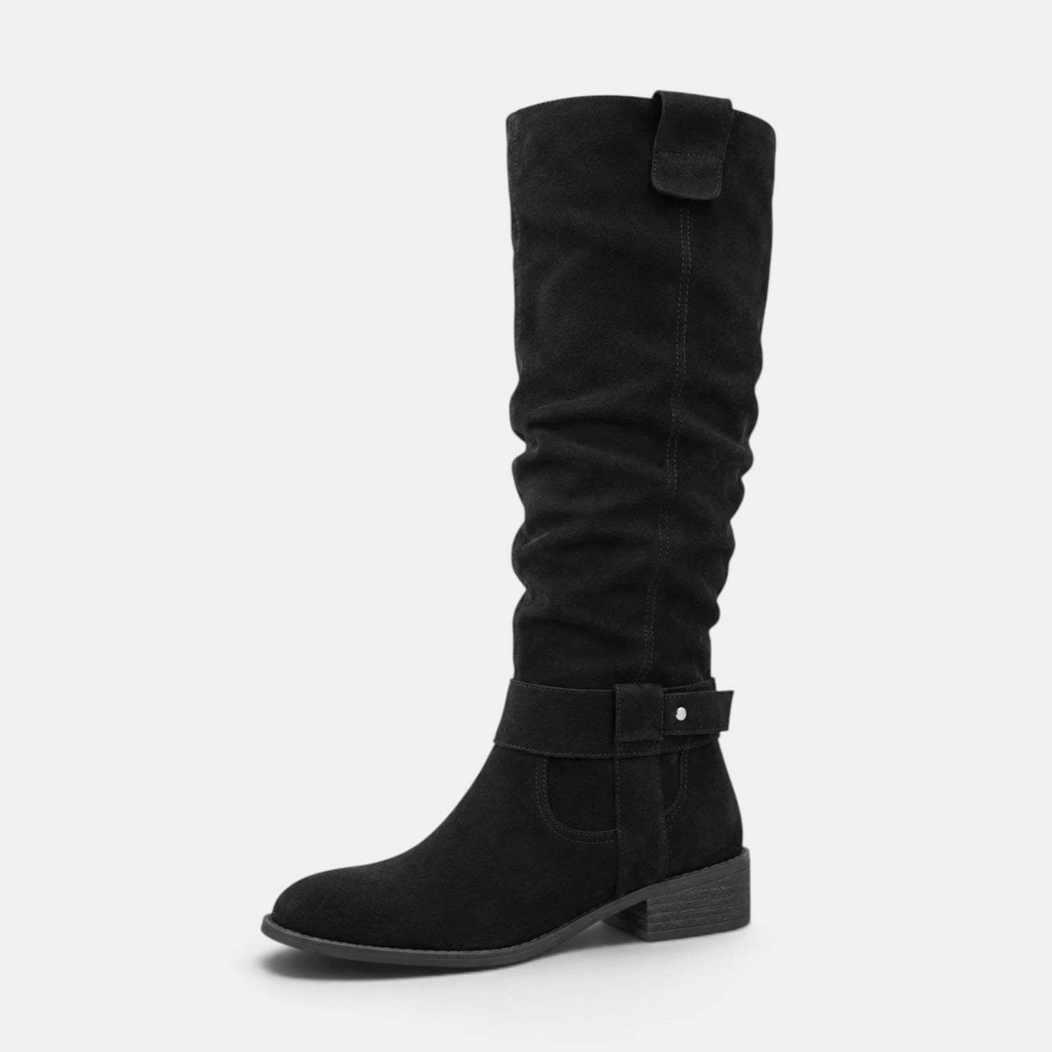 Botas Altas Mujer Efecto Ante