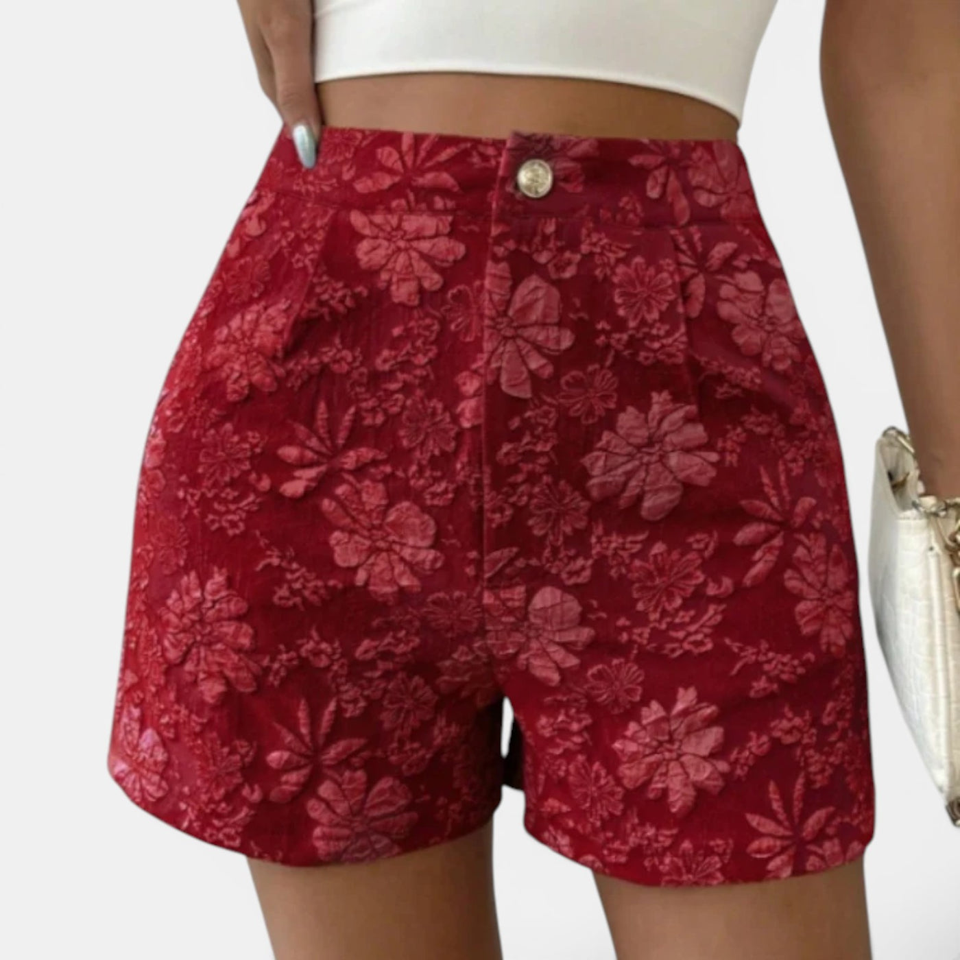 Women's High-Waisted Elegant Shorts