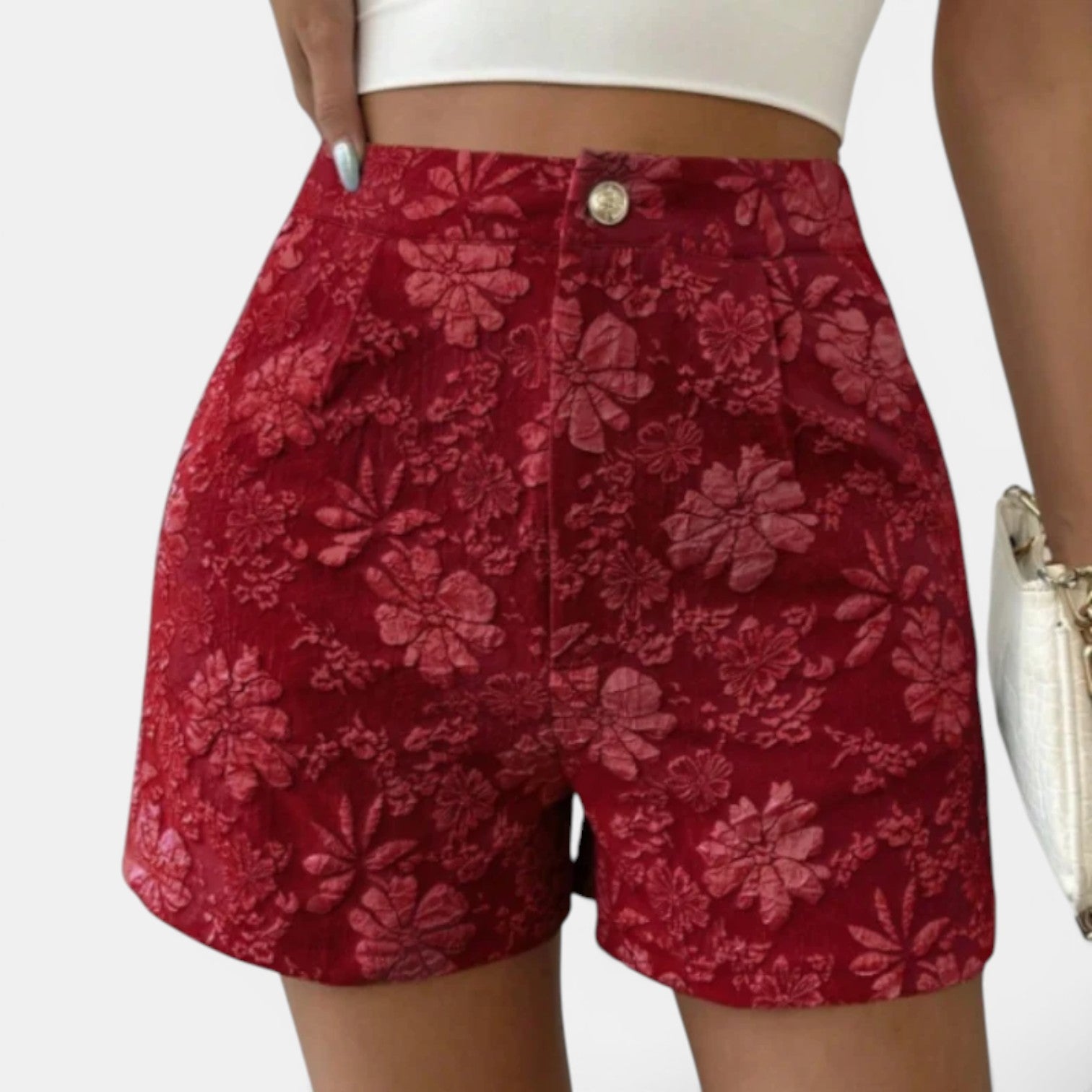 Women's High-Waisted Elegant Shorts