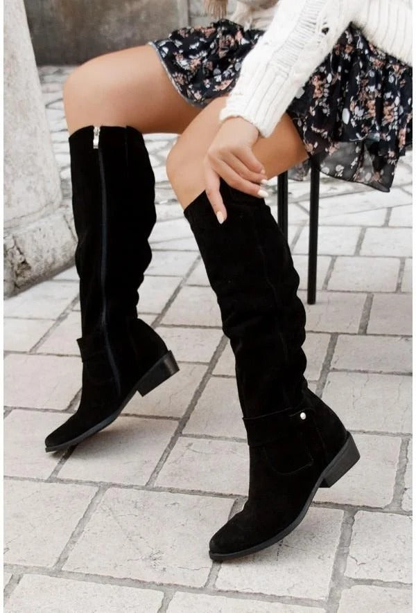 Botas Altas Mujer de Ante