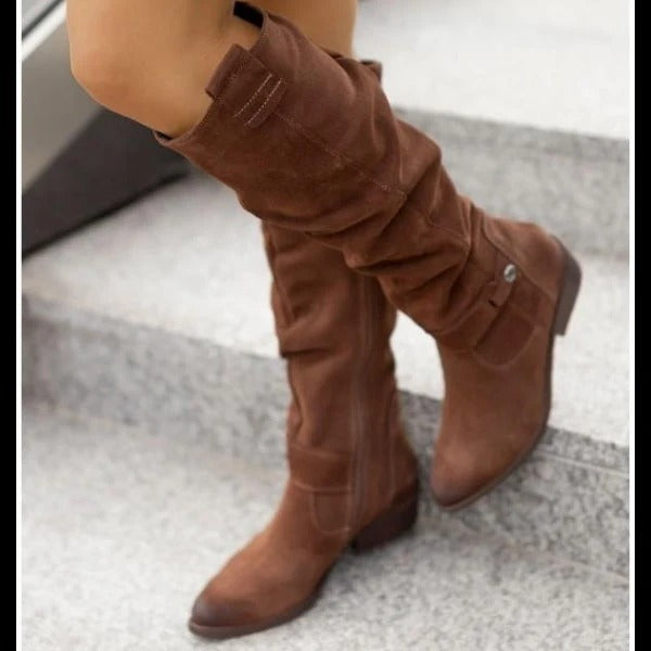 Botas Altas Mujer de Ante