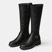 Botas Altas Mujer Hebilla
