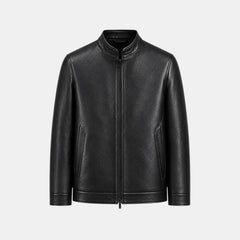 Chaqueta Efecto Piel Hombre
