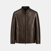 Chaqueta Efecto Piel Hombre