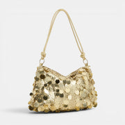 Gold Sequin Party Bag