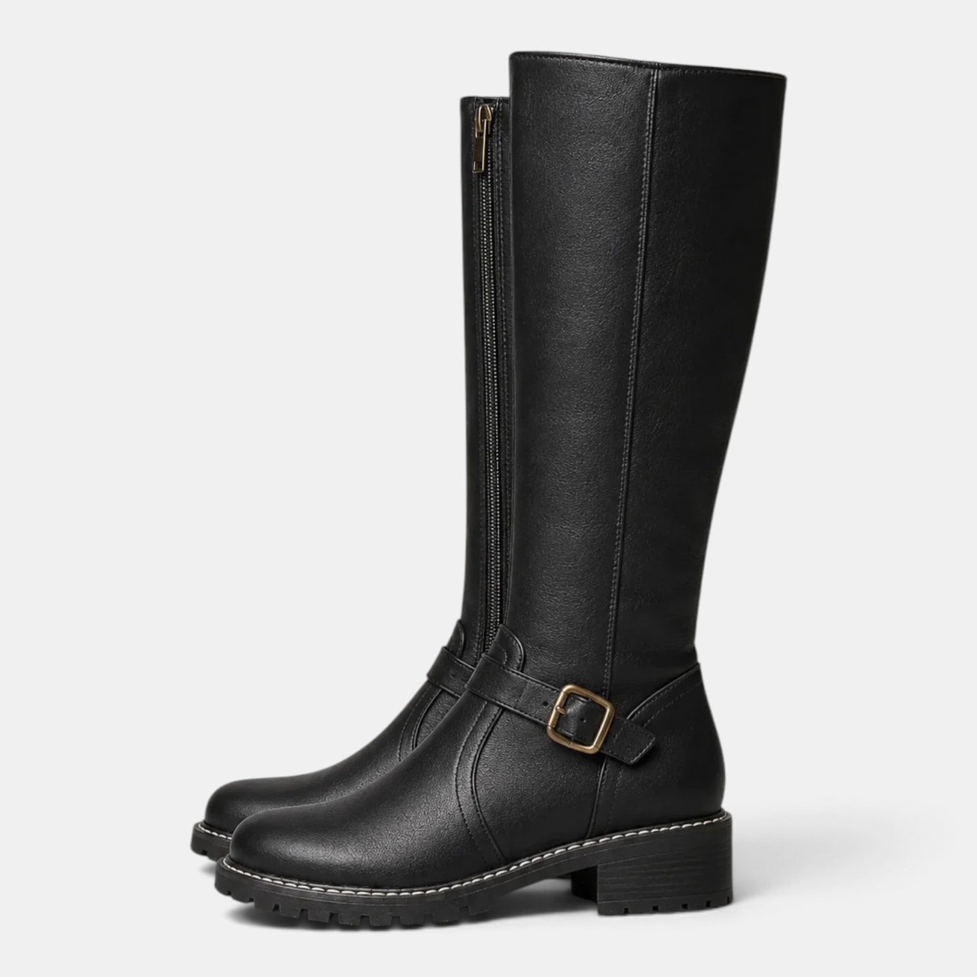 Botas Altas Mujer Hebilla