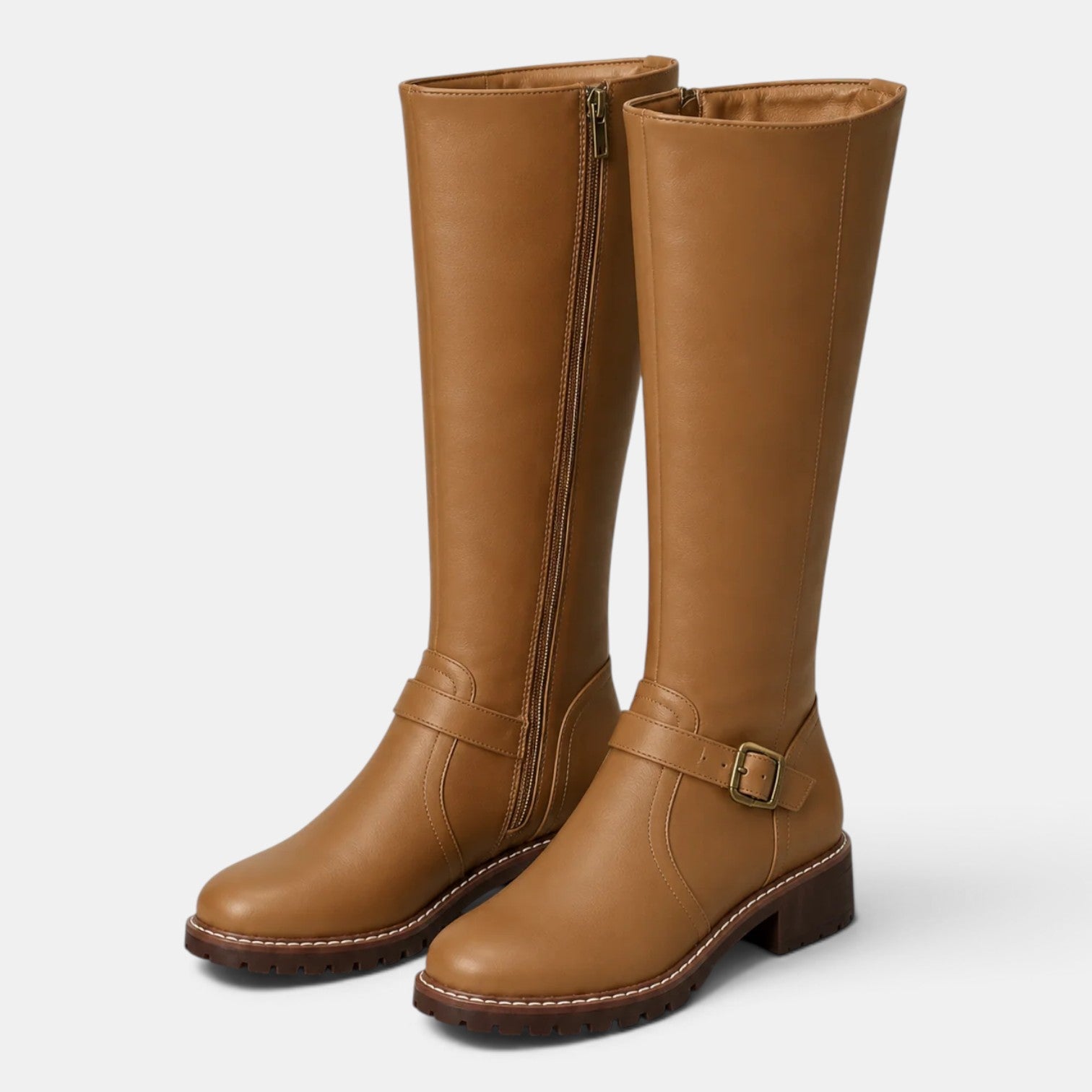 Botas Altas Mujer Hebilla