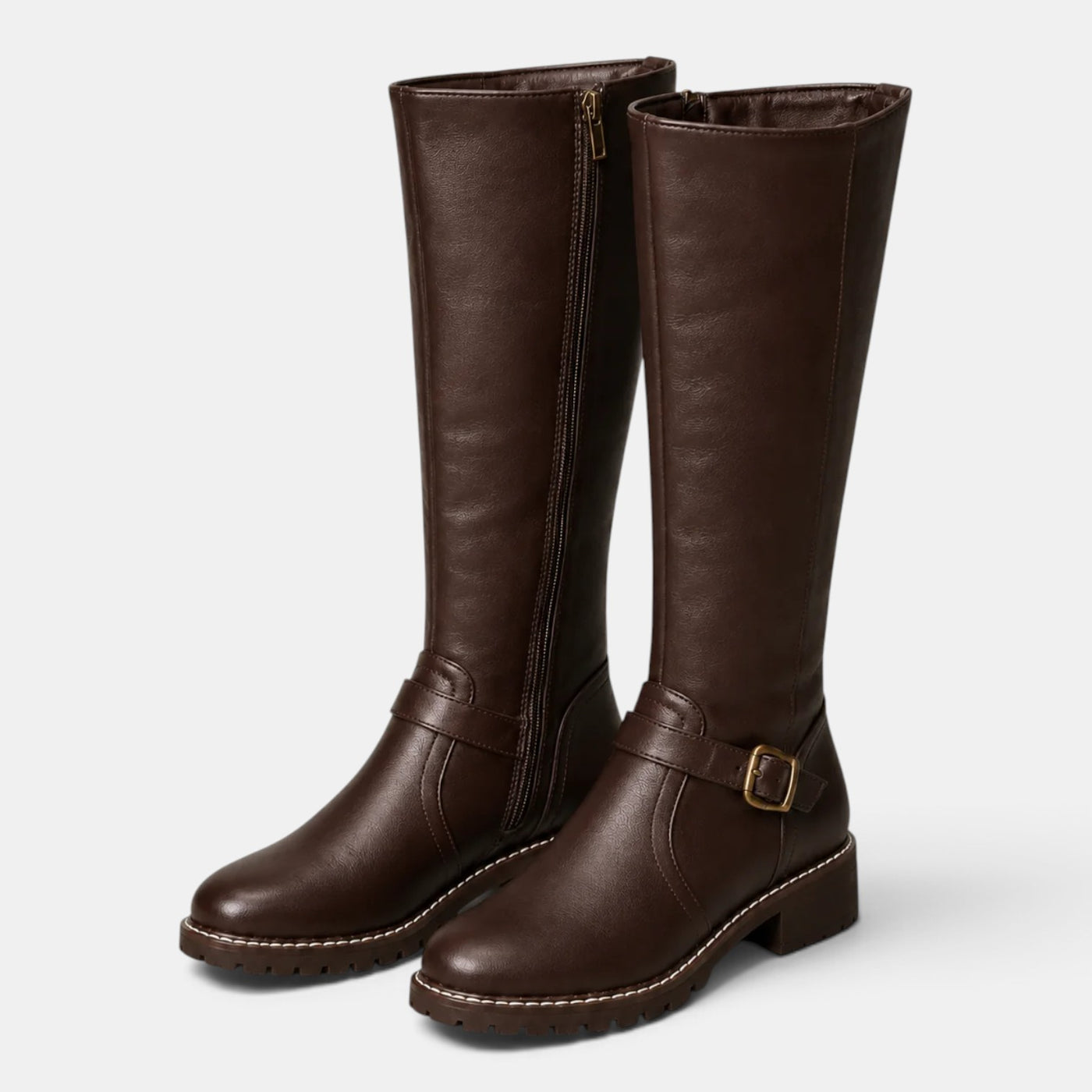 Botas Altas Mujer Hebilla