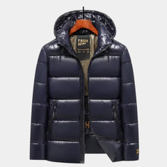 Men's Lightweight Quilted Puffer Jacket for Cold Weather