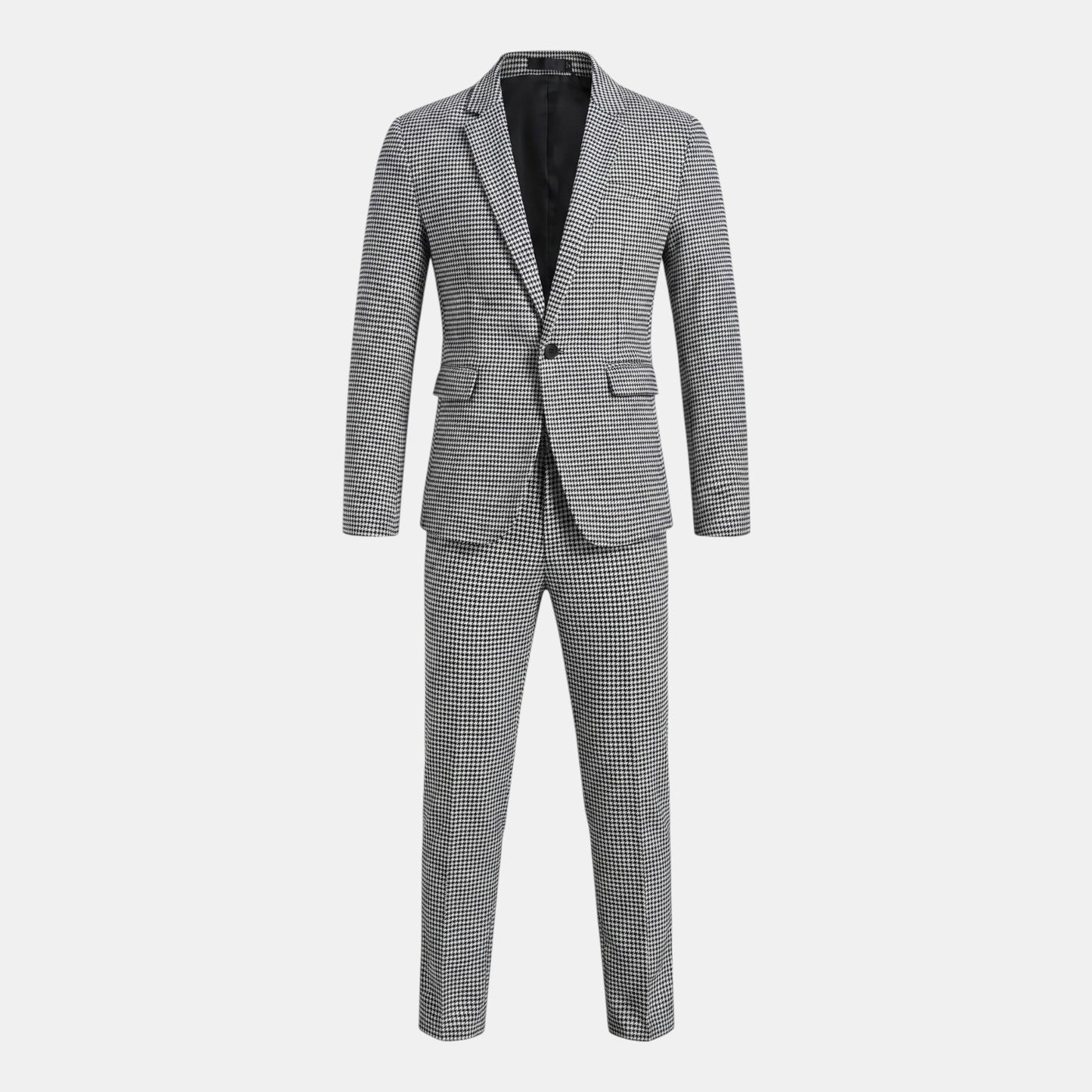 Traje Hombre Cuadros Elegante