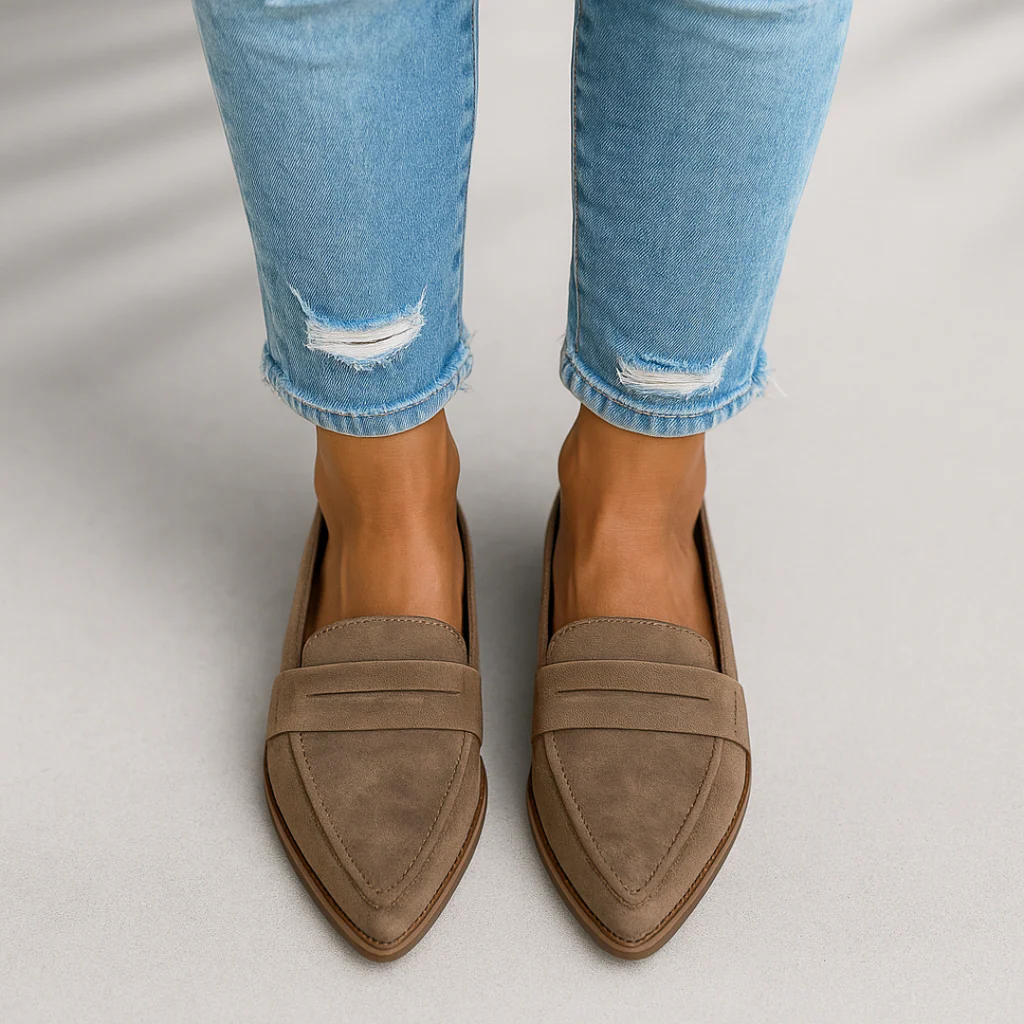 Mocasines Ortopédicos de Cuero Mujer