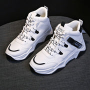 Zapatillas Altas Blancas Mujer Casual