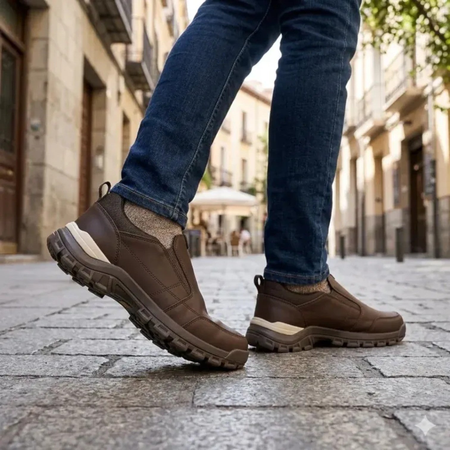 Zapatillas Hombre Sin Cordones Casual Cómodas