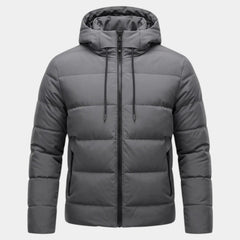 Chaqueta Hombre Invernal Acolchada Resistente a la Intemperie