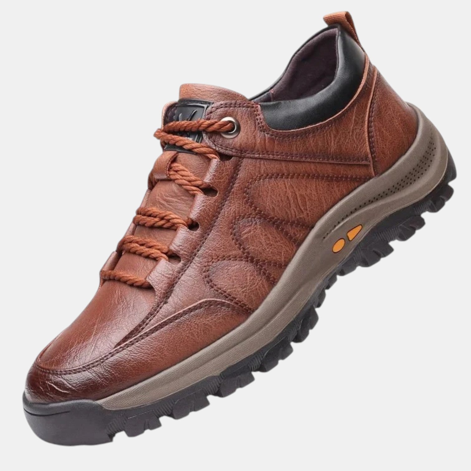 Botas Hombre Piel Genuina Ortopédicas Impermeables