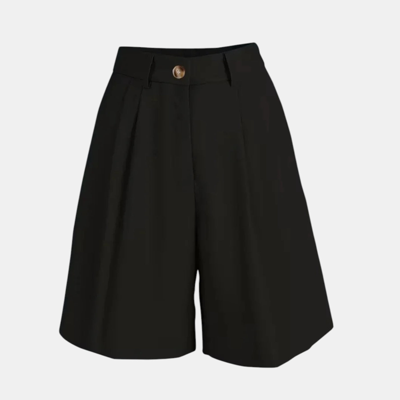 Women's Shorts with Gold Buckle