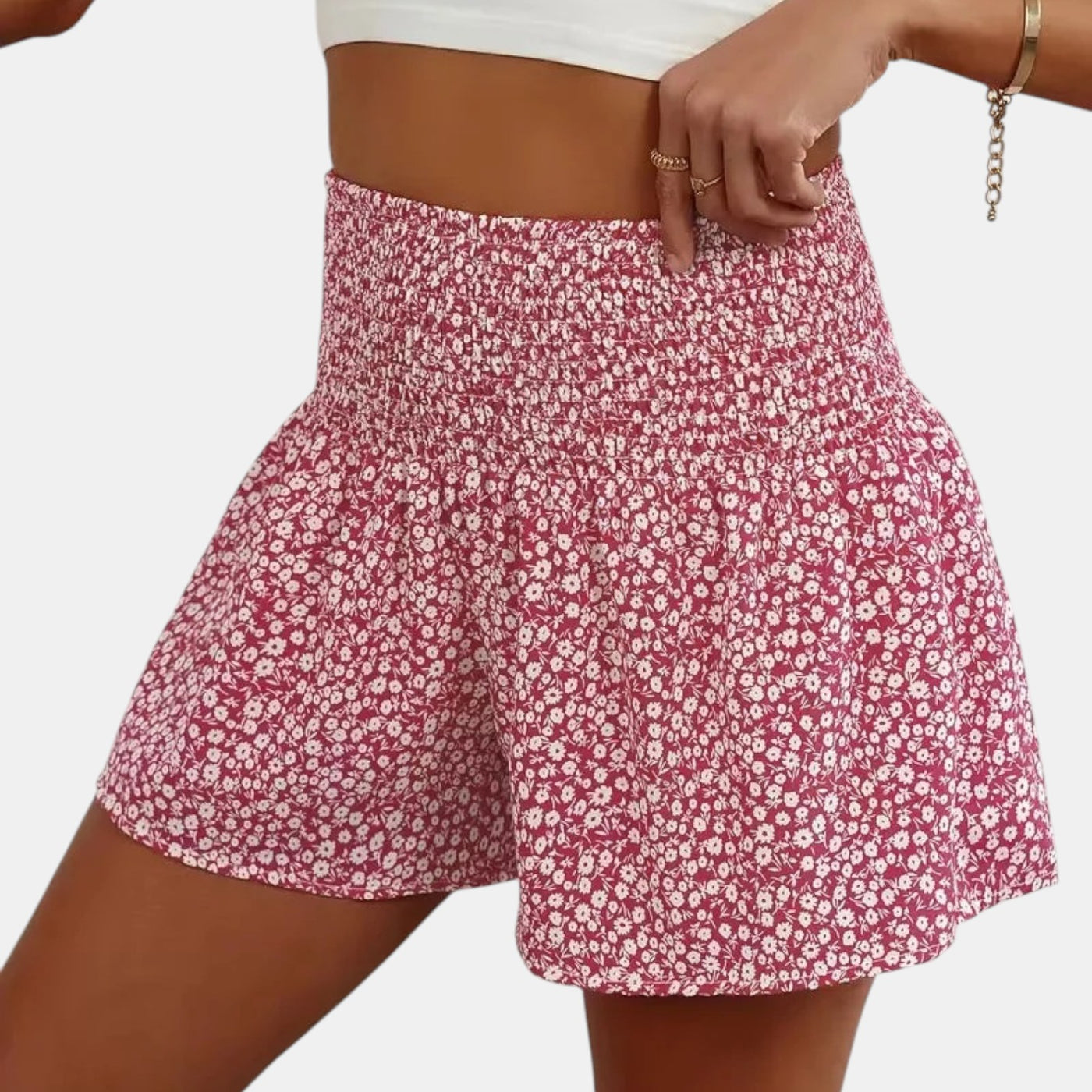 Women's Floral Summer Shorts