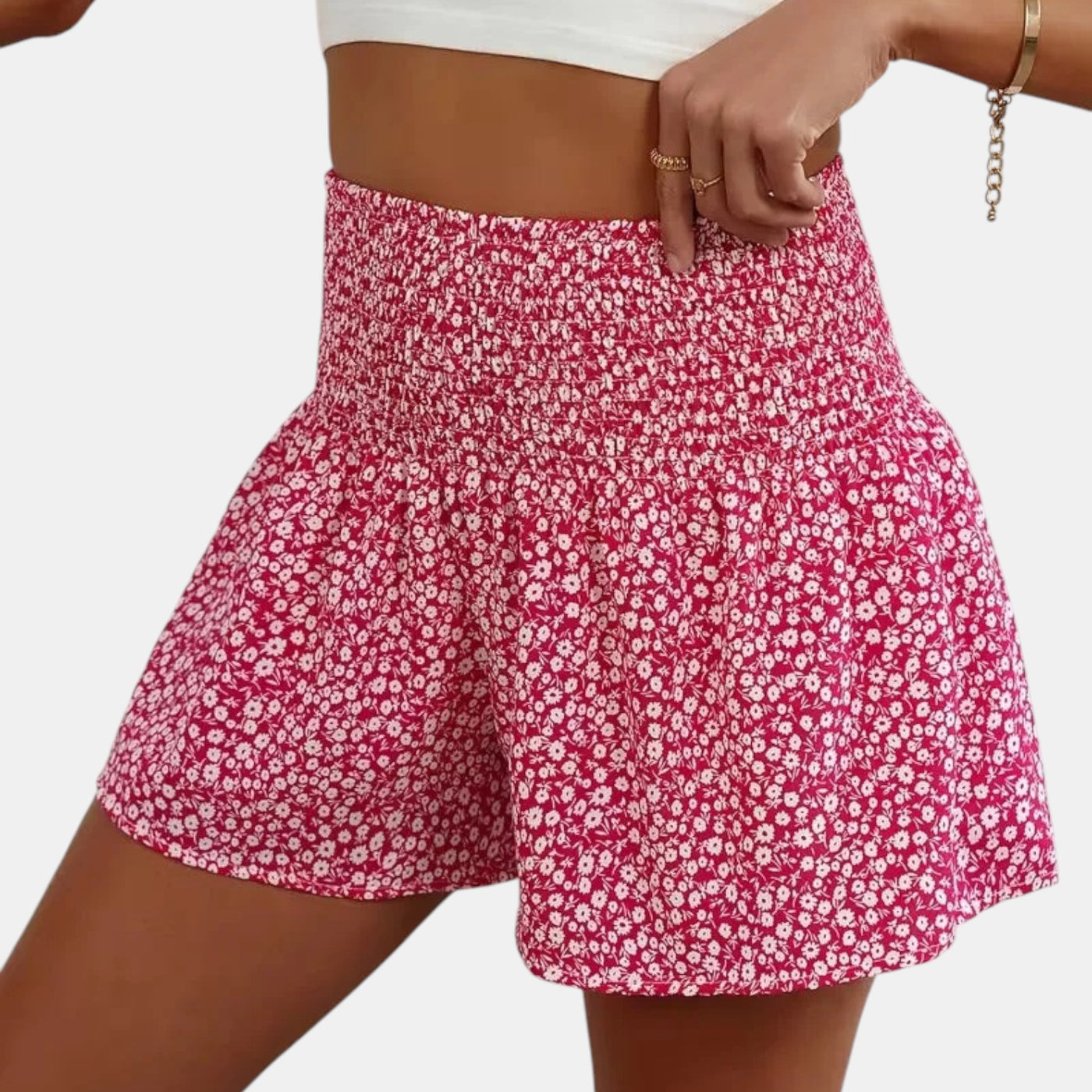 Women's Floral Summer Shorts