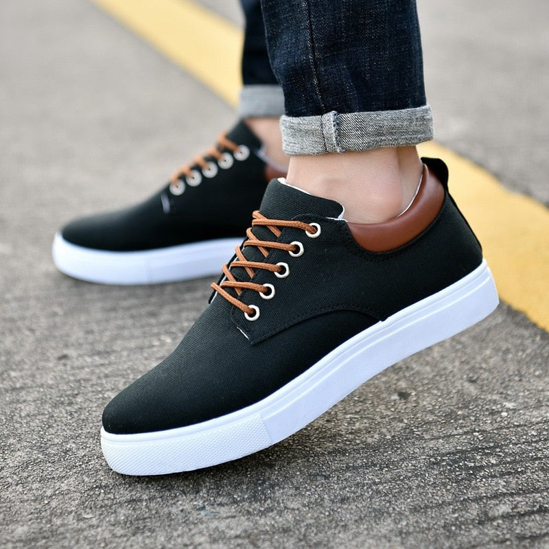 Zapatillas Hombre Urbanas Suela Blanca